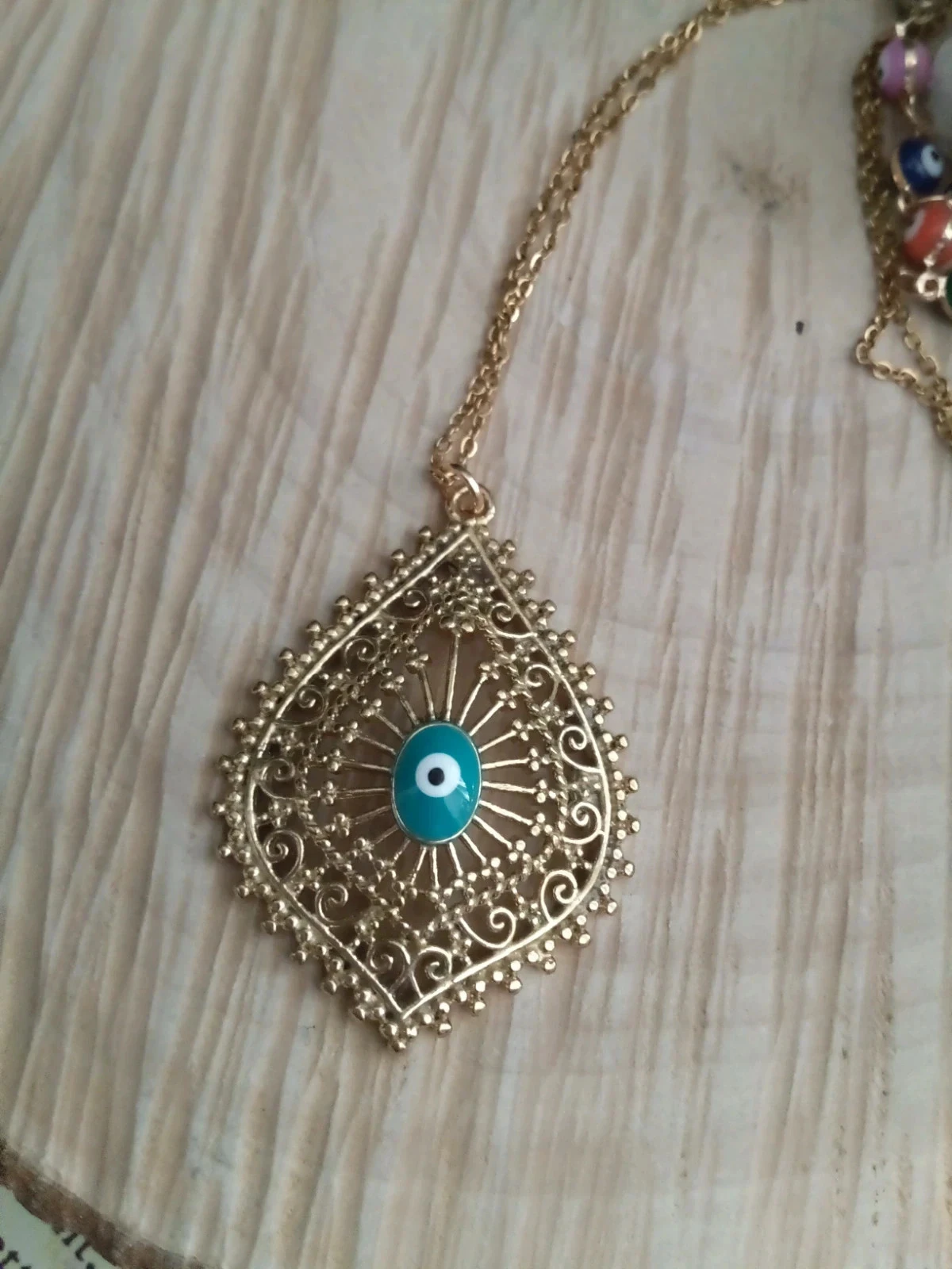 Parure bescherming/geluksbrenger 2 Bijoux oog van Nazar – photo 5
